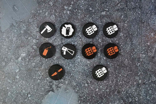 Kill Team '24 (3rd Edition) 3mm Faction Token Set