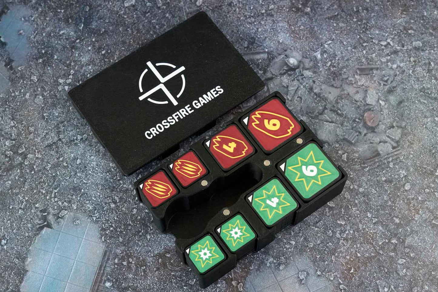 3mm Power and Stamina Token Set, Compatible with Marvel Crisis Protocol