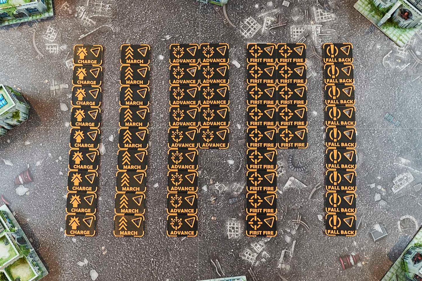 Warhammer Legions Imperialis Order Tokens