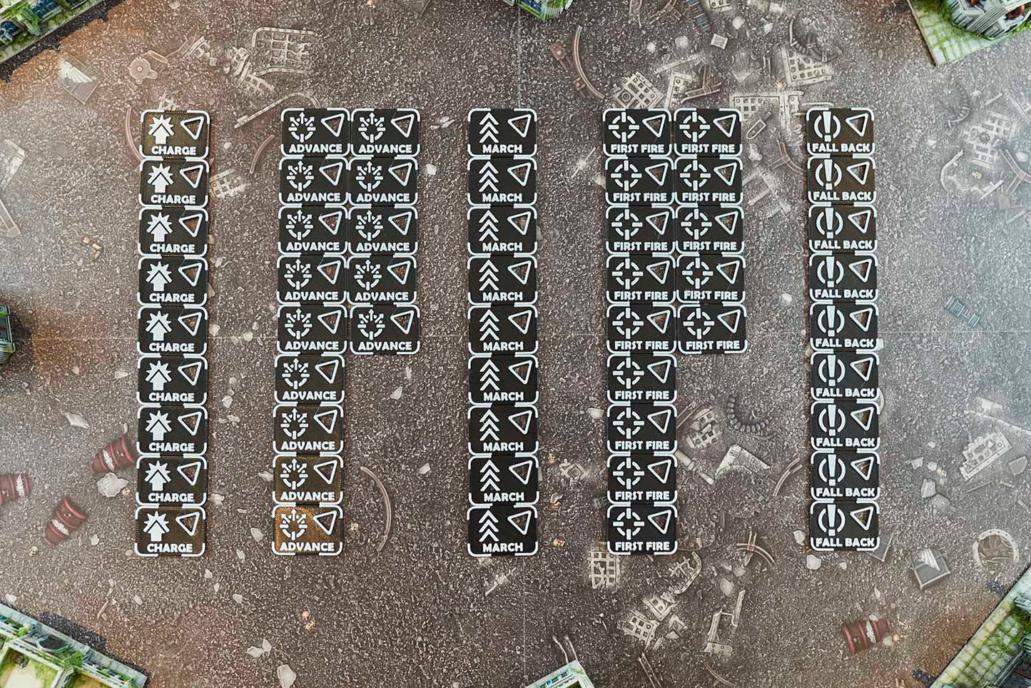 Warhammer Legions Imperialis Order Tokens