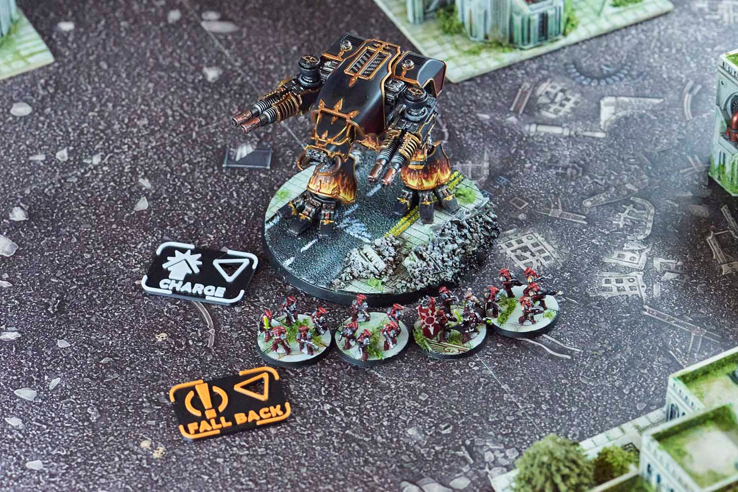 Warhammer Legions Imperialis Order Tokens