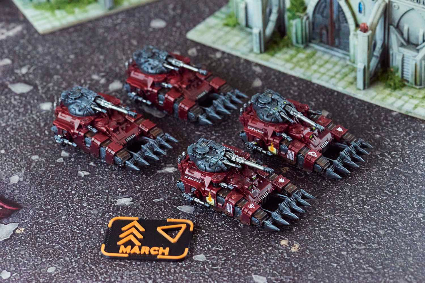 Warhammer Legions Imperialis Order Tokens