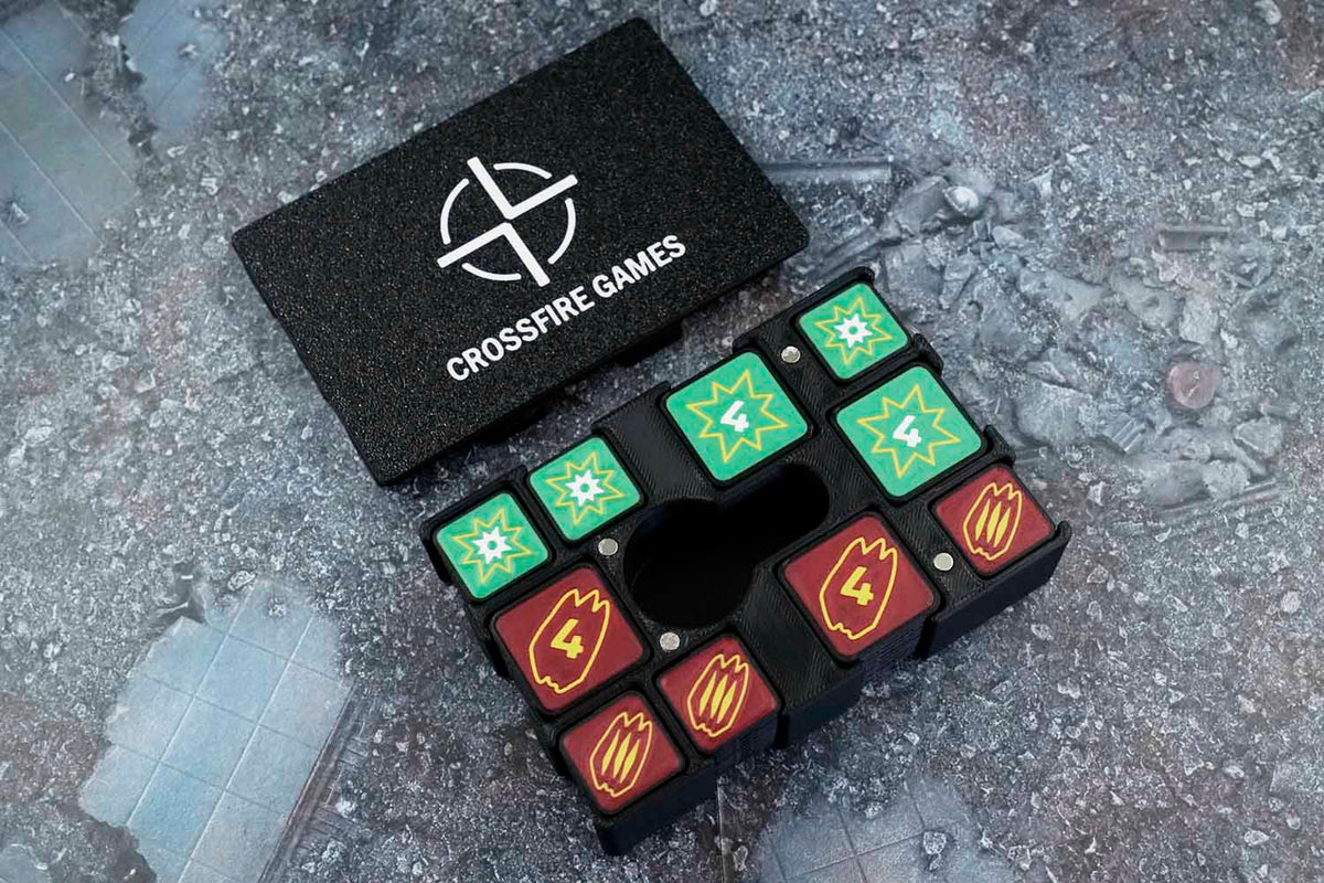3mm Power and Stamina Token Set, Compatible with Marvel Crisis Protocol