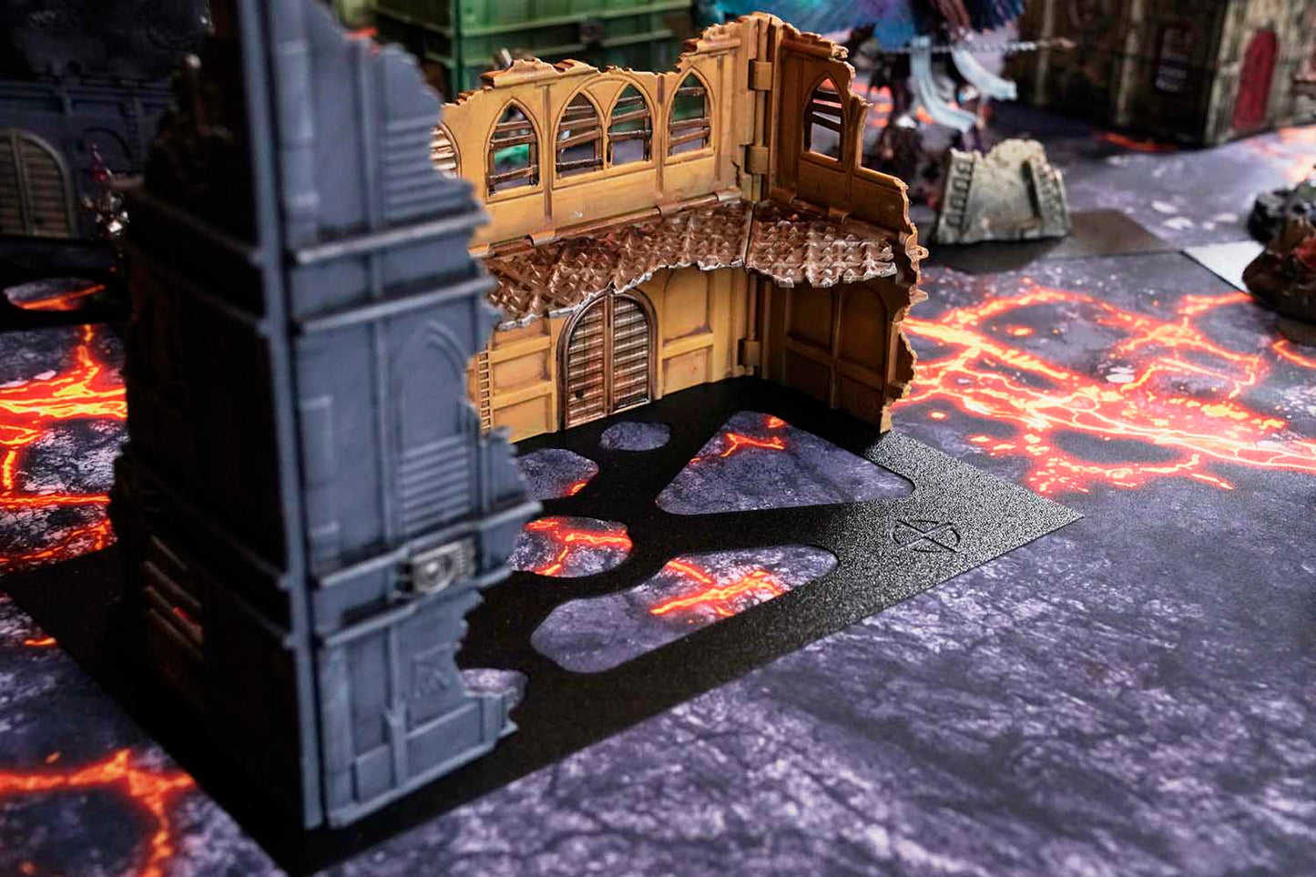Terrain Footprints & Objectives, Compatible with Warhammer 40K (11th Edition)