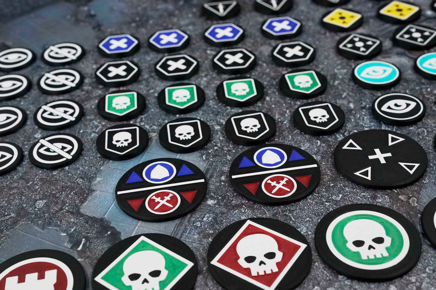 Universal Token Set, Compatible with Warhammer 40k (11th Edition)