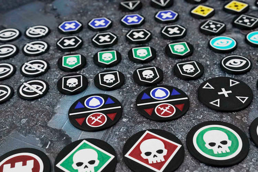 Universal Token Set, Compatible with Warhammer 40k (11th Edition)