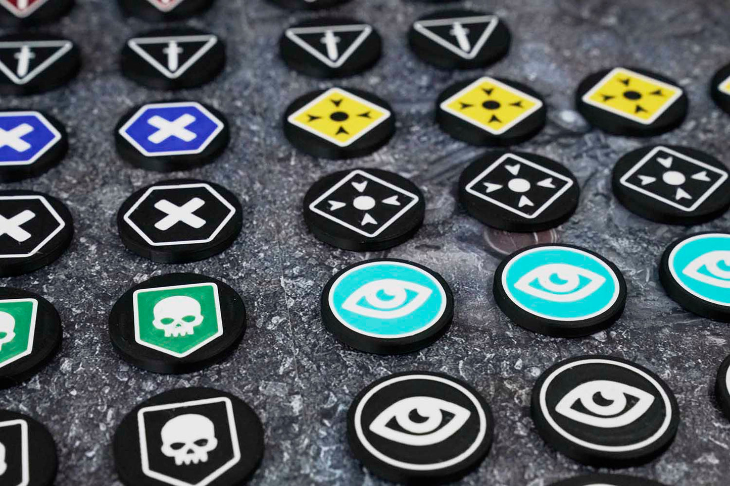 Universal Token Set, Compatible with Warhammer 40k (11th Edition)