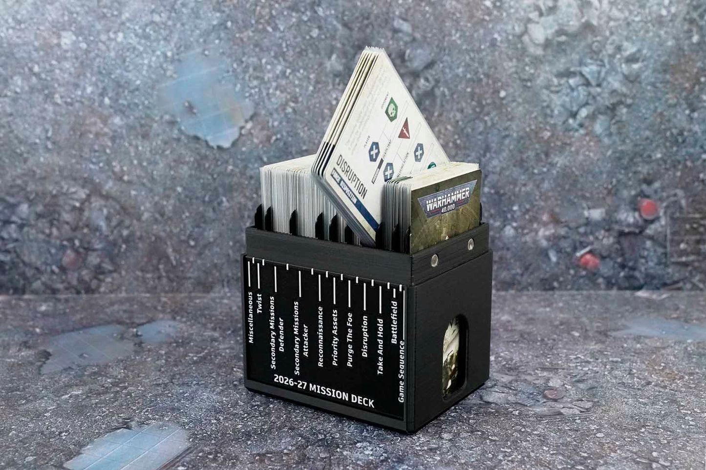 Universal Card Case XL, Compatible with Warhammer 40K
