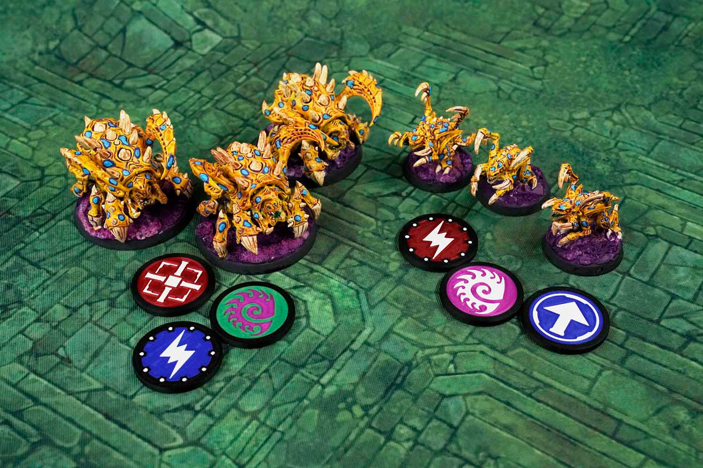3mm Universal Marker Set, Compatible with StarCraft: TMG