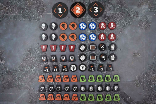 Kill Team '24 (3rd Edition) 3mm Universal Token Set