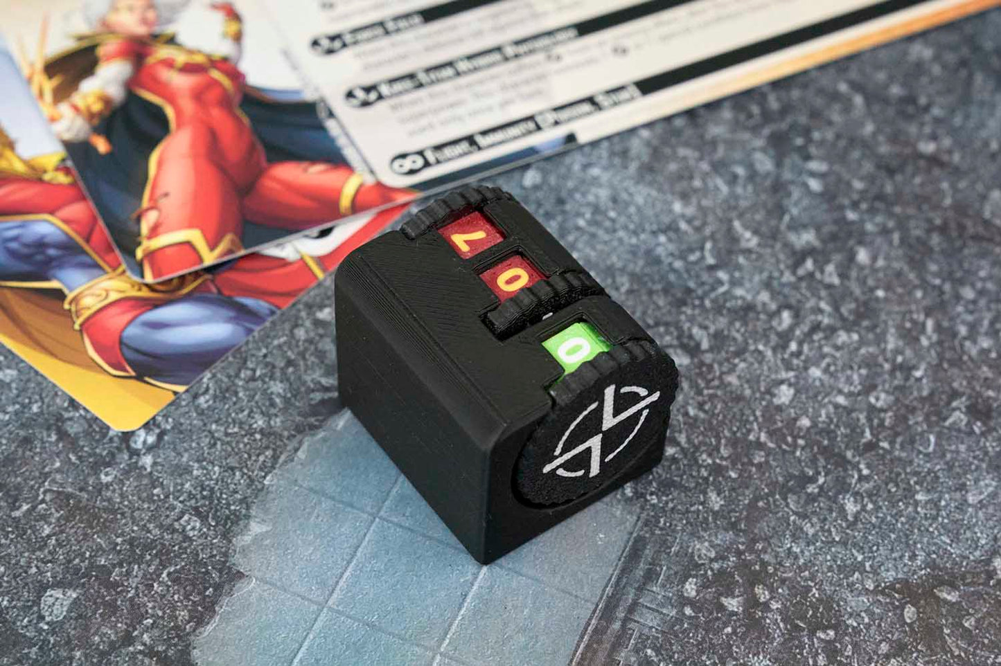 Power and Stamina Counter, Compatible with Marvel Crisis Protocol