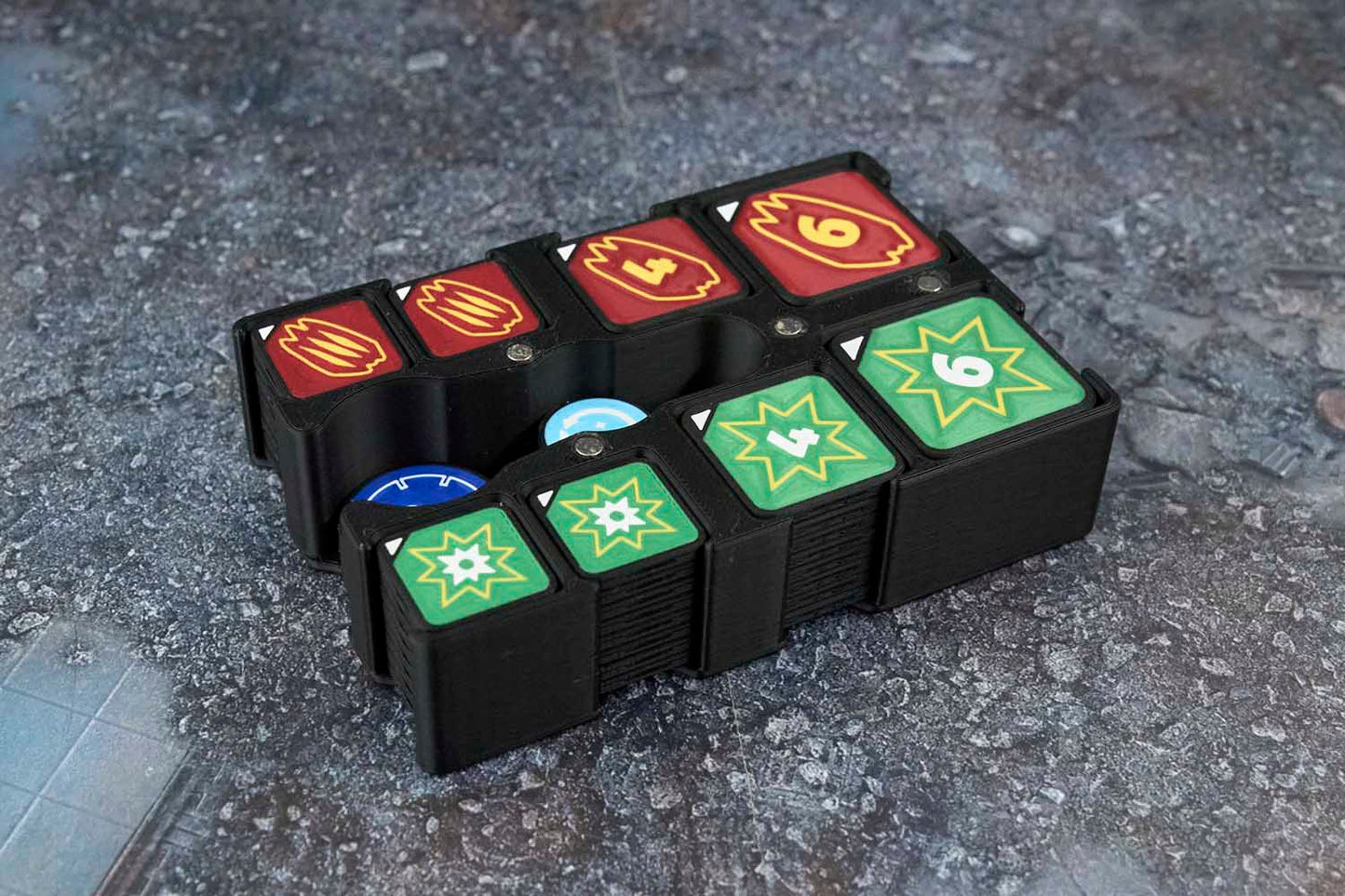 3mm Power and Stamina Token Set, Compatible with Marvel Crisis Protocol