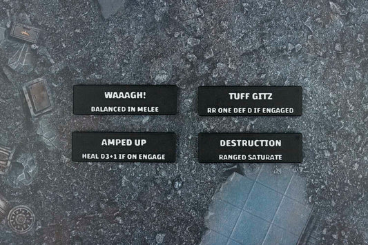 Faction Strategy Ploy Tokens for Kill Team 2024 (3rd Edition) Battle Box
