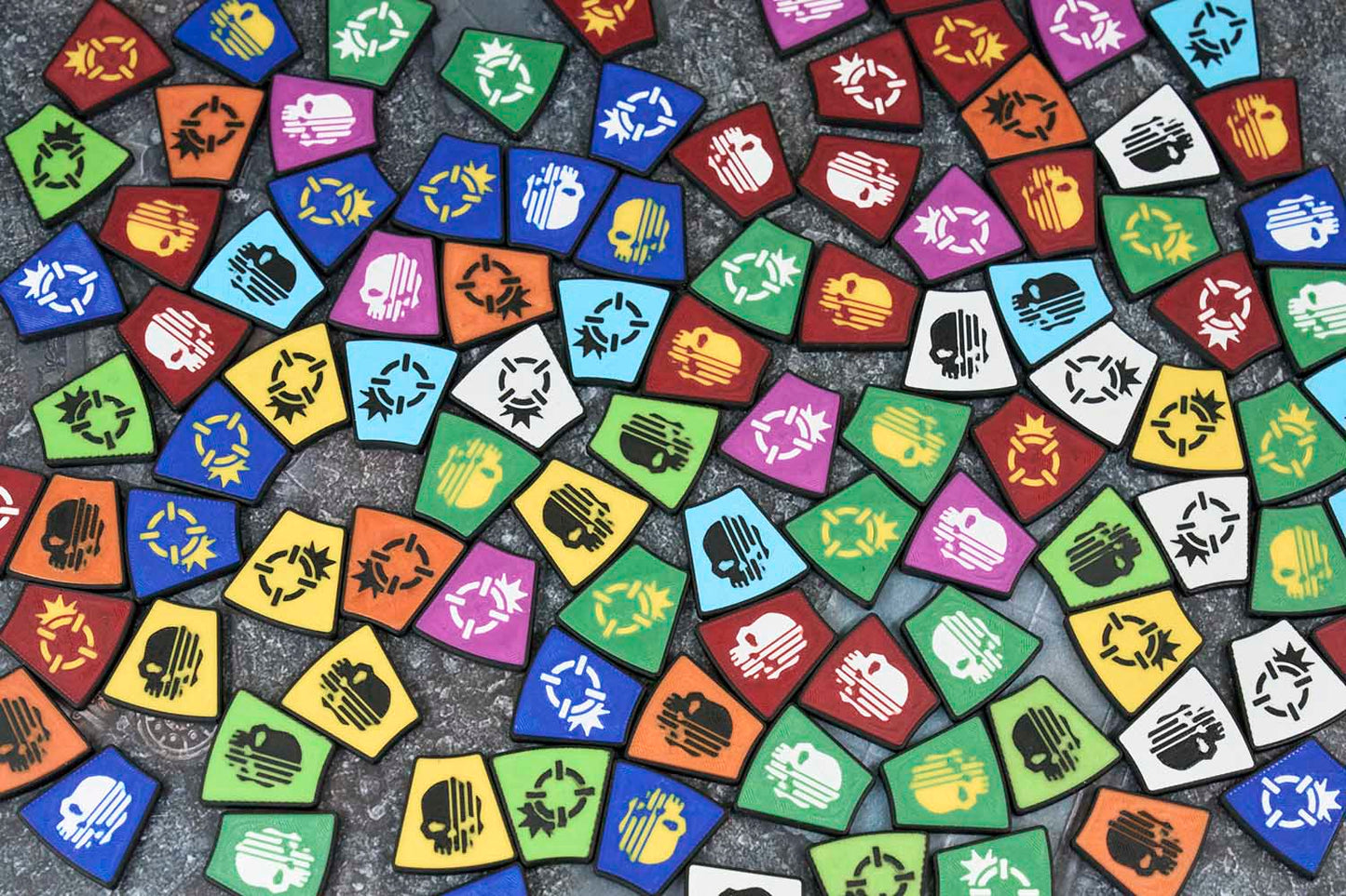 3mm Engage Order Tokens, Set of 15, Compatible with Kill Team 2024 (3rd Edition)